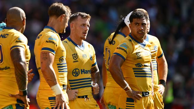 The Eels were never in the fight against the Storm. Picture: Getty Images