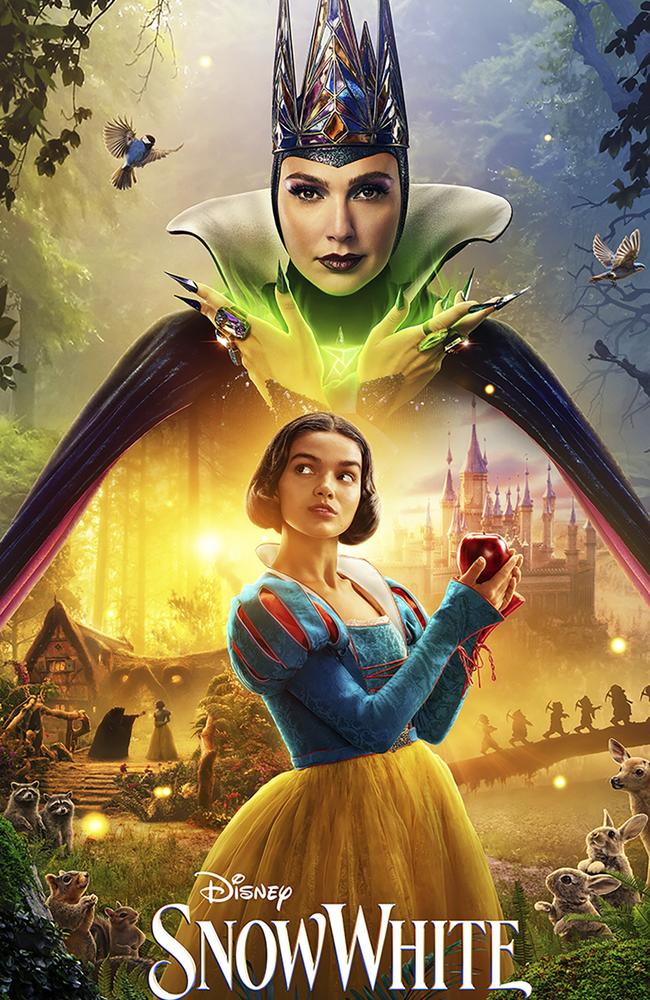 Disney promotional art for the film Snow White. Picture: Disney via AP