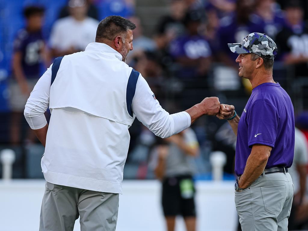 Ravens top Titans 23-10 for 21st straight preseason win