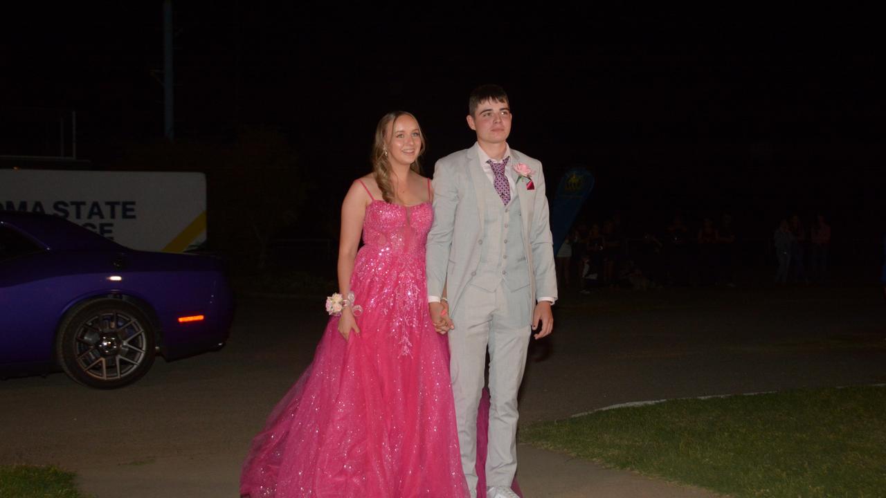 Roma State College formal 2024. Kaydie Winkel and Liam Perrin.