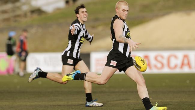 Glenorchy's Mitch Rainbird has not played since 2018 due to concussion symptoms. Picture: MATHEW FARRELL