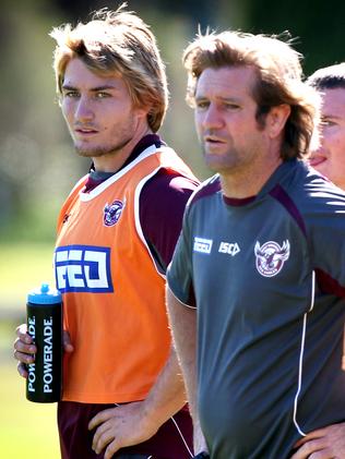 Foran and Hasler are still close from Manly.