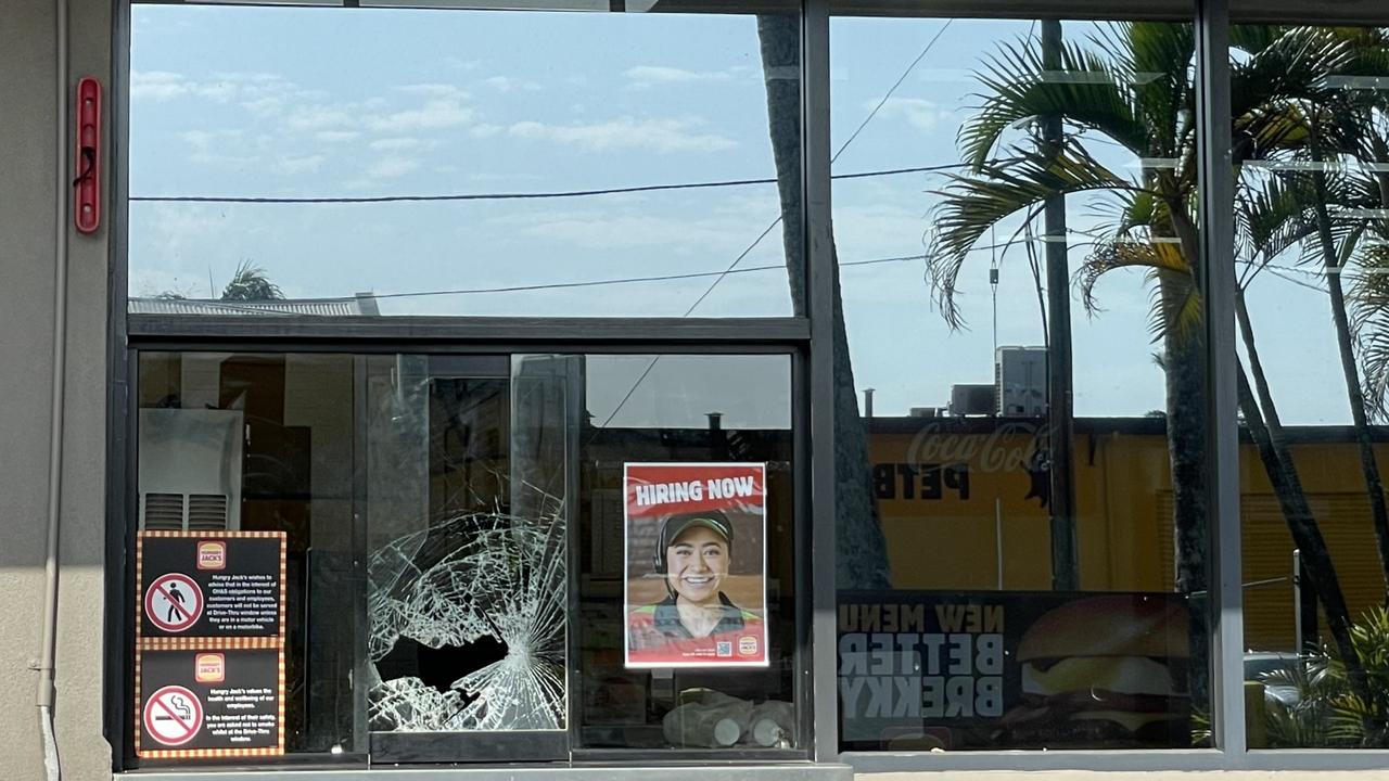 Hungry Jacks At Westcourt Drive Through Shut After Woman Smashed   Bd7b8e3cf1f06ce7c61352226a39fd52