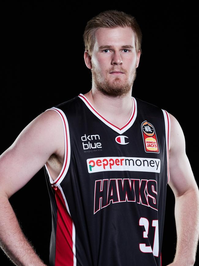 Harry Froling has trained with the Hawks in his return to basketball. Picture: Graham Denholm/Getty Images for NBL.