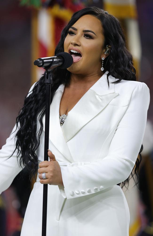 The Super Bowl has been a lifelong dream for Demi. Picture: Getty Images