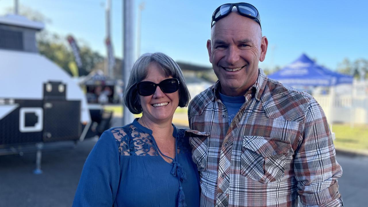 Jen Bailey, left, and Geoff Bailey, right. Picture: Asa Andersen.