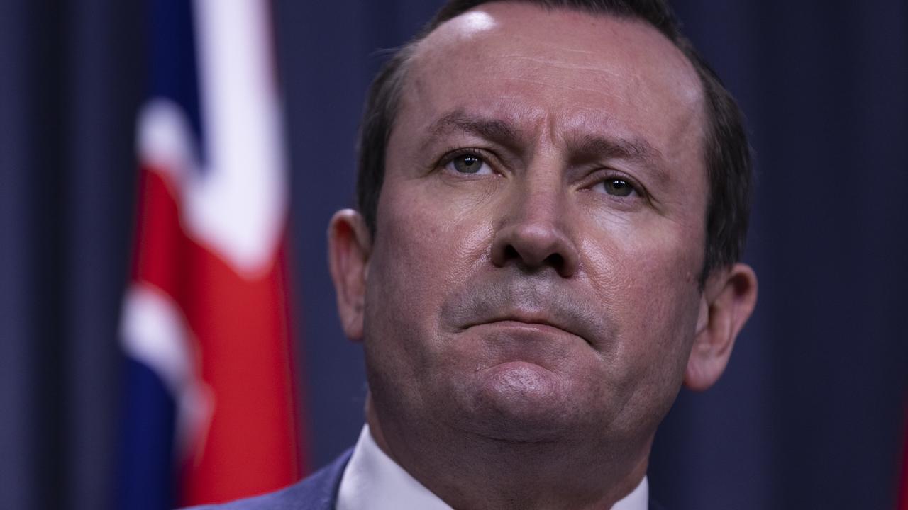 Premier Mark McGowan is expected to announce WA’s reopening date – tipped for the last week of January – within days. Picture: Matt Jelonek/Getty Images