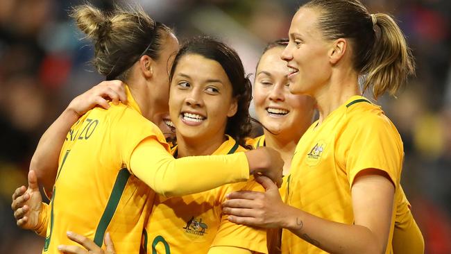 Sam Kerr’s star is on the rise.