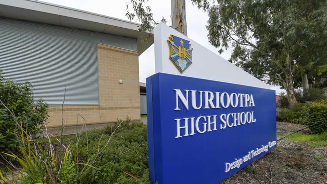 Nuriootpa High School. Nuriootpa South Australia. Picture: Roy VanDerVegt