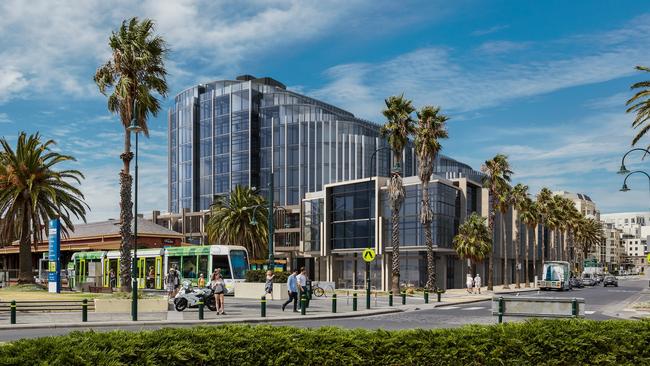 An artist’s impression of the proposed development at Waterfront Place. Picture: Action Group