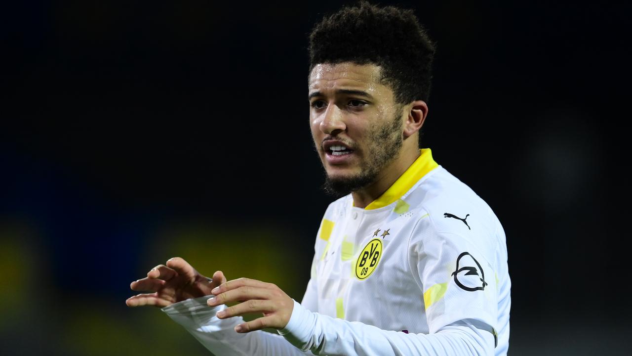 Jadon Sancho scored his first goal of the season today.