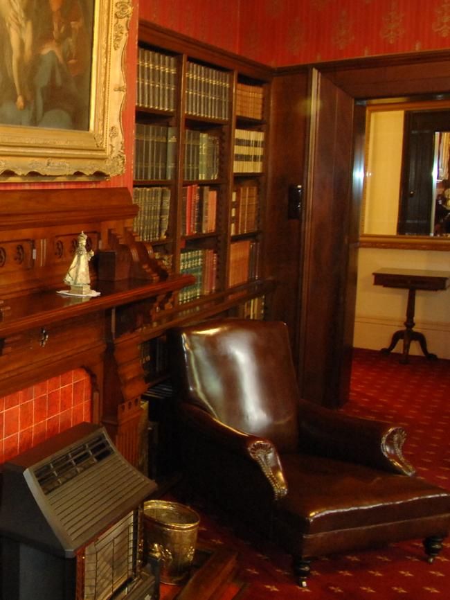 The library of Archbishop’s House.