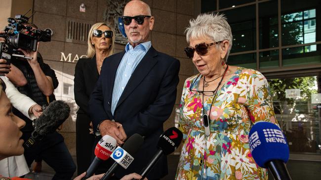 Martin Bartlett and Gayle Armstrong were present in court. Picture: NewsWire / Diego Fedele