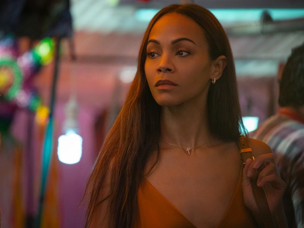 Zoe Saldana impressed as Rita Moro Castro in Emilia Pérez.