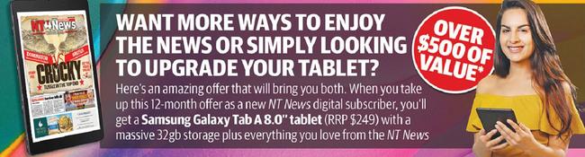 NT News tablet art