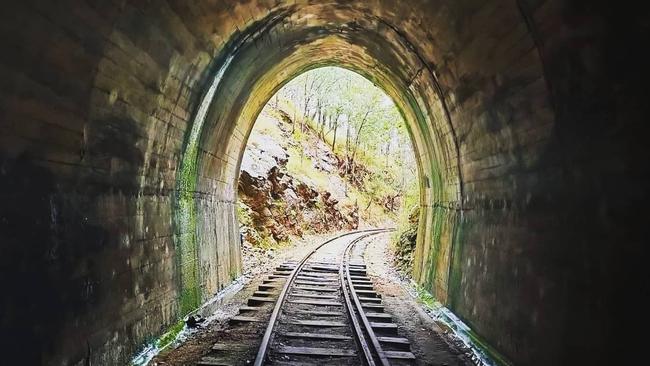 The once thriving Herberton-Atherton railway line now lies abandoned and almost forgotten. Picture: Peter Carruthers