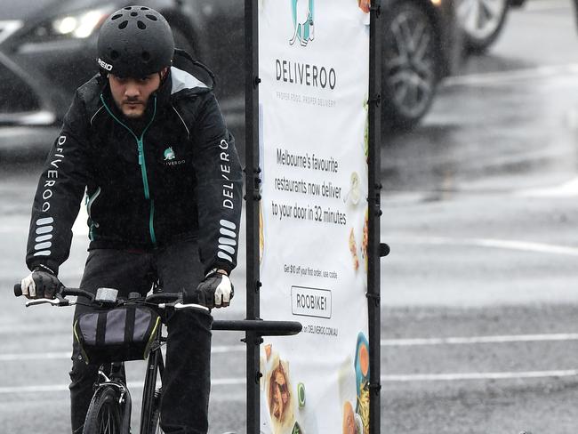 A sheepish rider gets back to business. Picture: Nicole Garmston