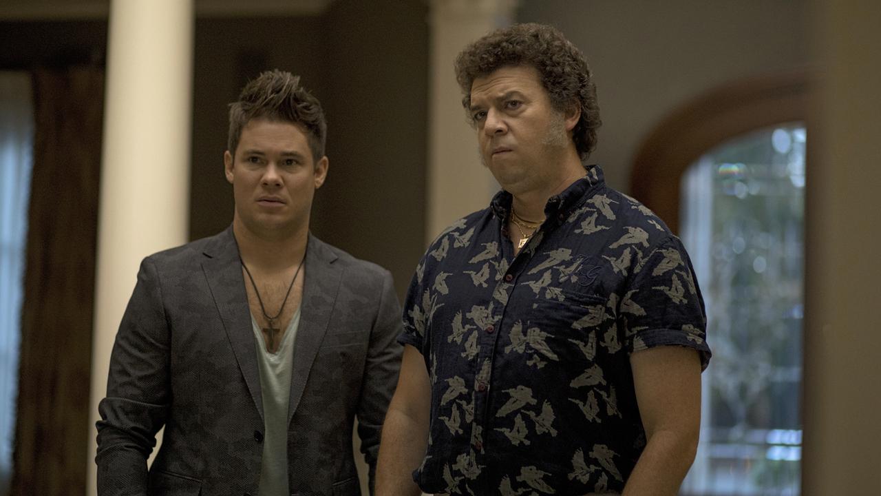 Danny McBride says he allows stars such as Adam Devine improvise their scenes. Picture: Foxtel