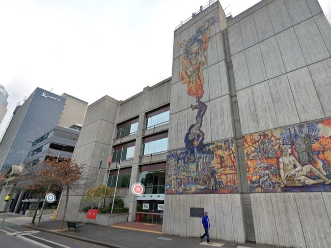 Fire Rescue Victoria headquarters in the Melbourne CBD. Picture: Google