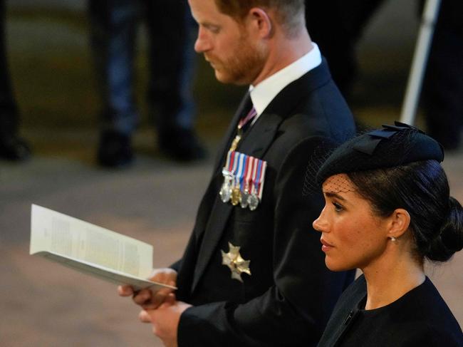 Britain's Prince Harry, Duke of Sussex and Meghan, Duchess of Sussex. Picture: AFP