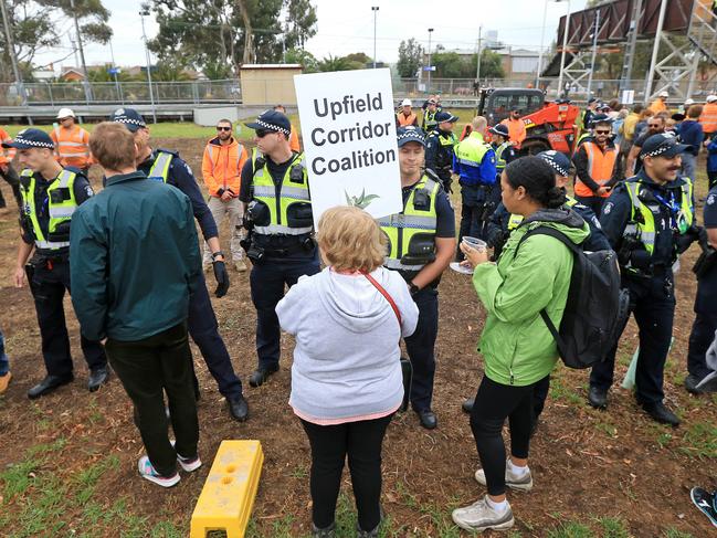 The project will see scores of trees axed. Picture: Mark Stewart