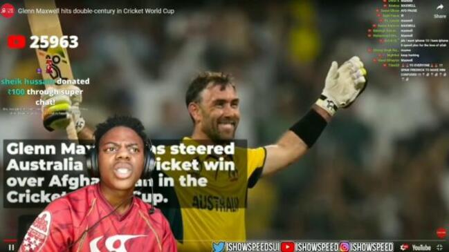 'Do it on India bro' – Streaming star hilariously play's down Maxwell's 200