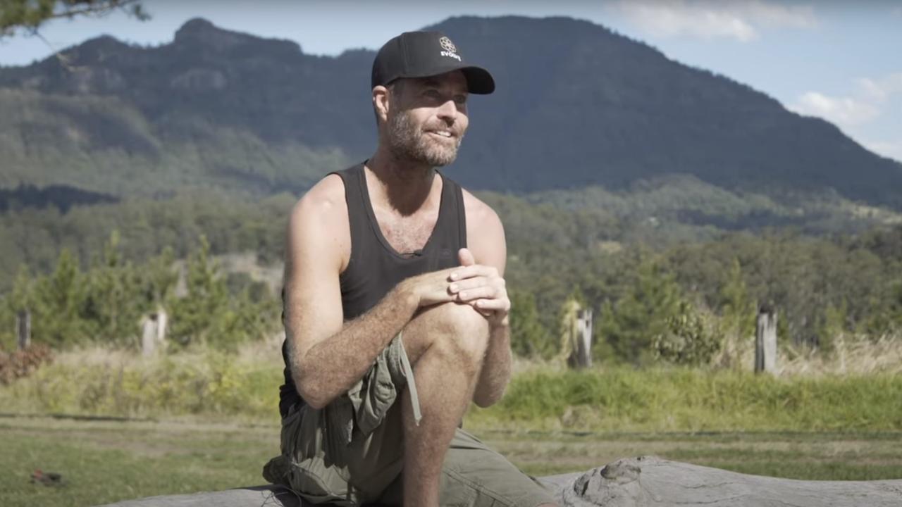 Pete Evans in a YouTube video promoting the proposed Nightcap on Minjungbal community.