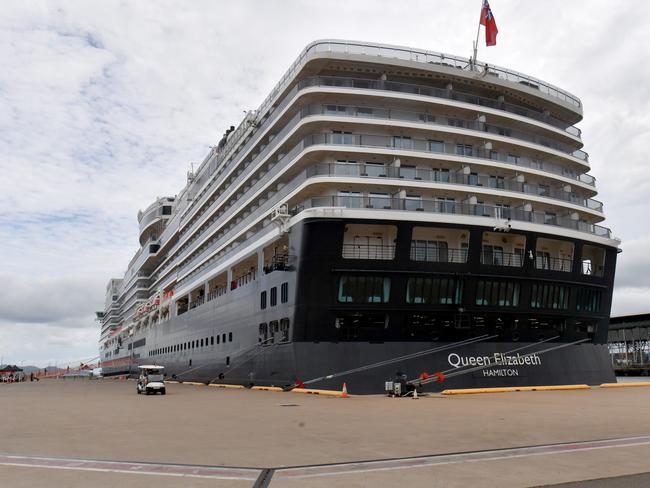 Queen Elizabeth at Townsville Port. Picture: Evan Morgan