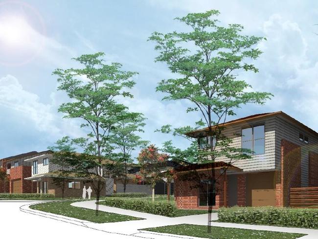 Artist's impression of the proposed development at Nikko Road.