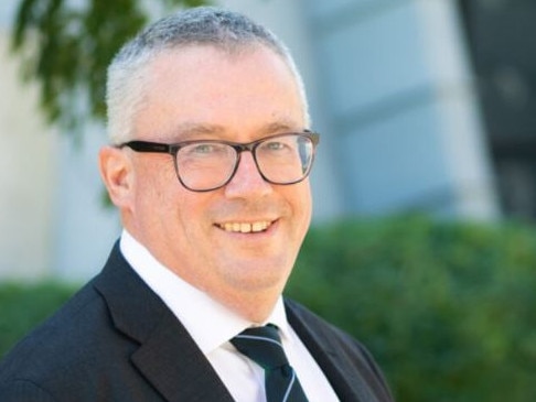 Outgoing principal Dr Paul Hicks.