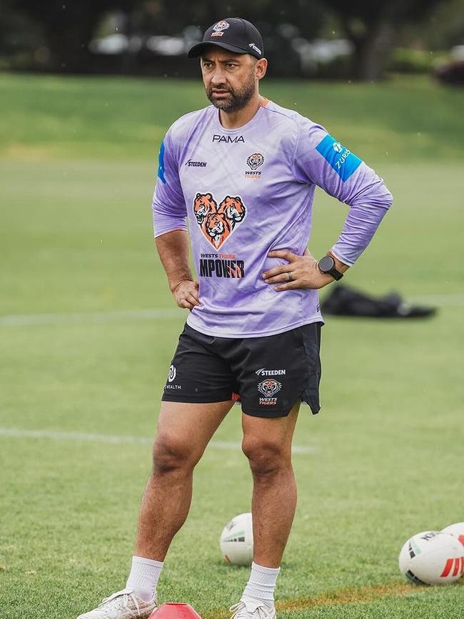 Benji Marshall’s Tigers will have a lot of fresh faces in 2025. Picture: Instagram