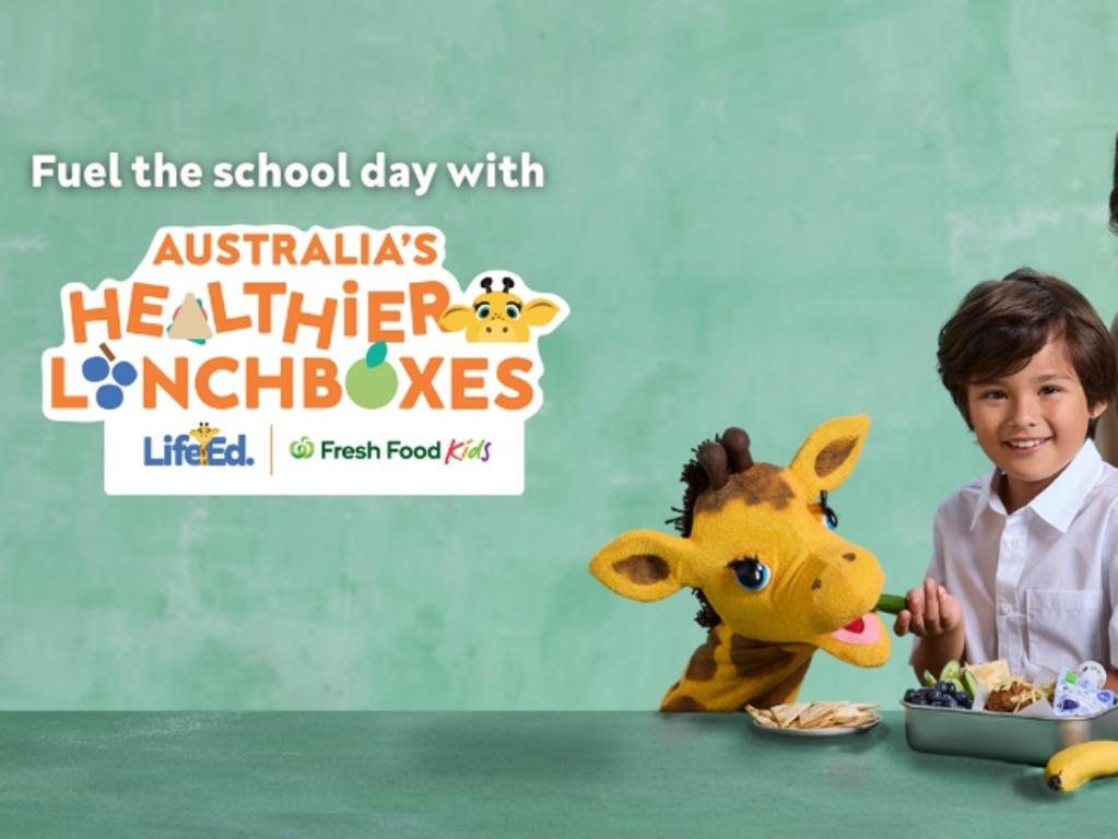 KIDS NEWS 2024: February Healthy Harold: Australia's Healthier Lunchboxes. Picture: Life Ed/supplied