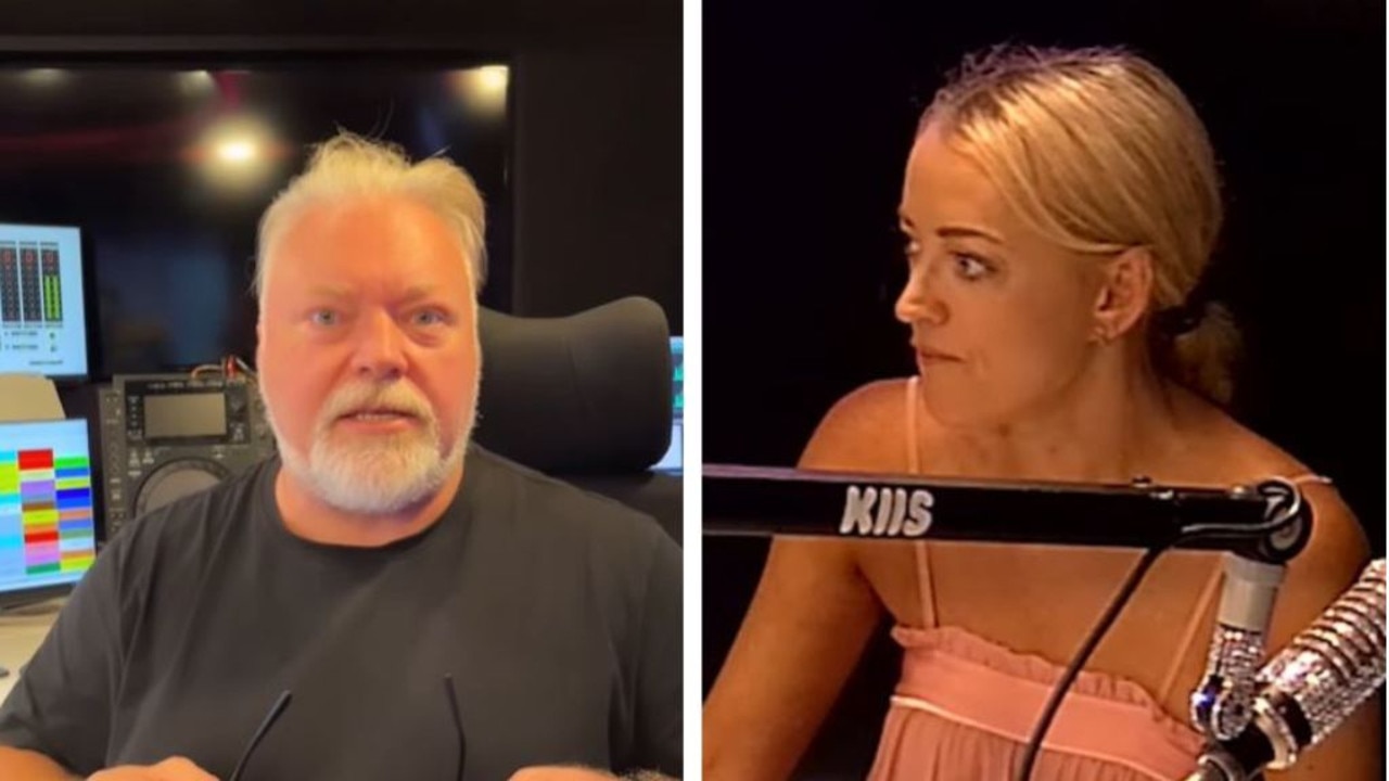 Jackie O stormed out of a show after learning her station KIIS FM has the highest gender pay gap disparity across Australian radio. Picture: Instagram/kyleandjackieo