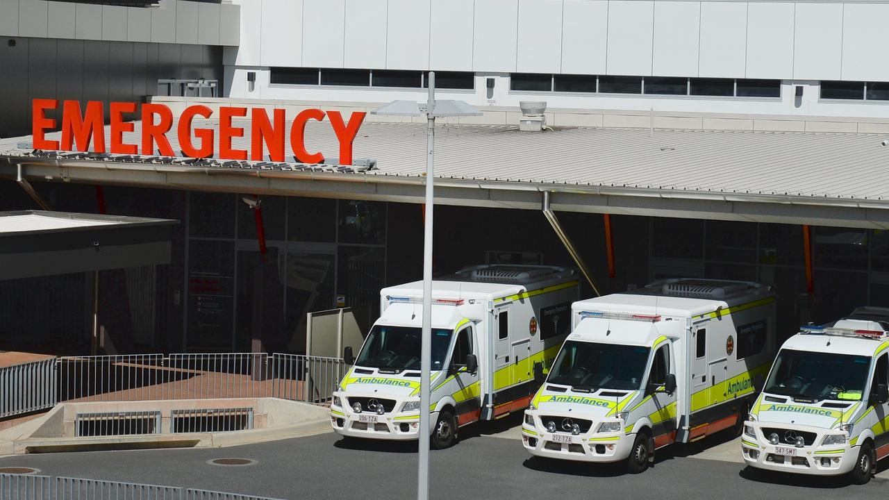 A 37-year-old man was arrested after he presented at the Emergency Department at Rockhampton Hospital late on Monday night. File photo.