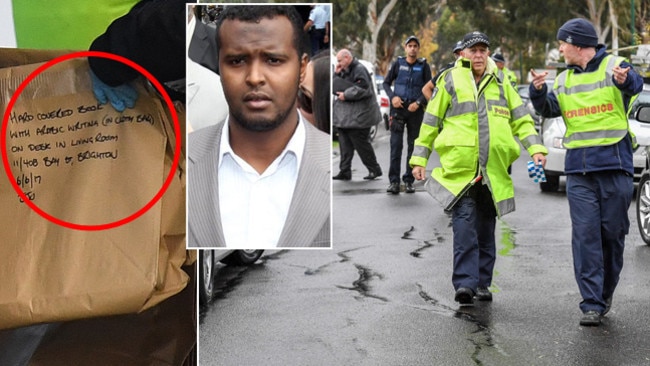 Police investigate yesterday’s deadly Brighton siege