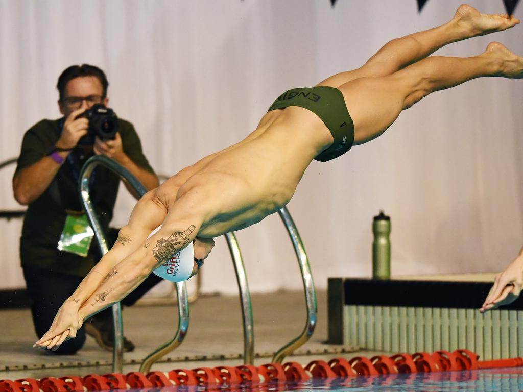 Simpson is diving right into his Olympic dream. (Photo by Mark Brake/Getty Images).