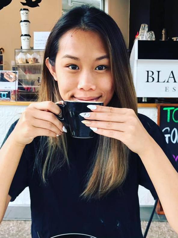 Barista Helen Nguyen.