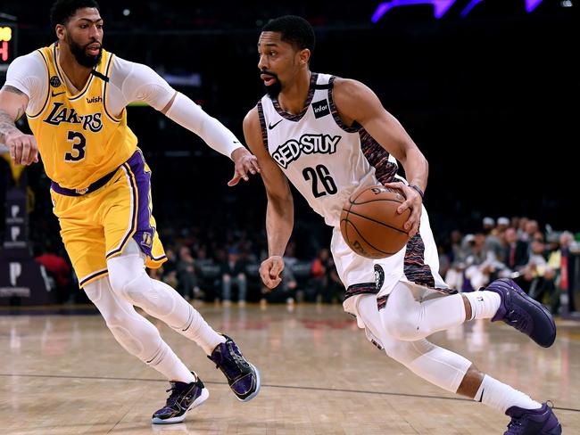 Spencer Dinwiddie is dropping bombs.