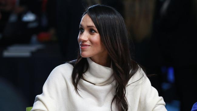 Meghan Markle was subjected to a rude question from Rebel’s mother. Picture: Ian Vogler – WPA Pool/Getty Images