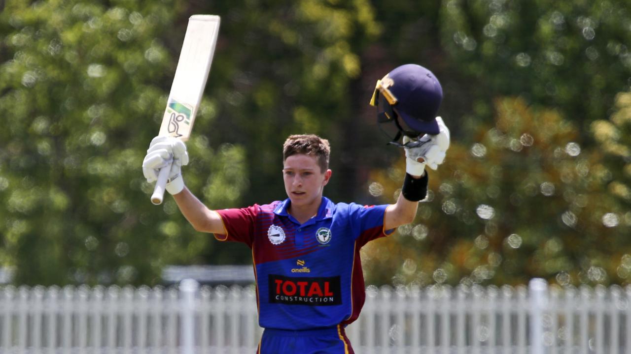 Son of a gun scores century in U16s Green Shield decider