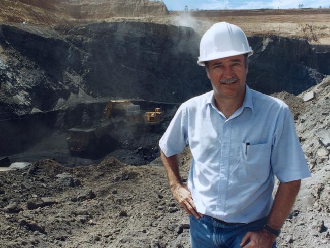 Macarthur Coal chief executive Ken Talbot died in a plane crash in 2010. Picture: Supplied.