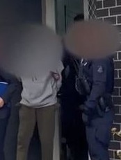 An 18-year-old Epping man is arrested. Picture: Victoria Police