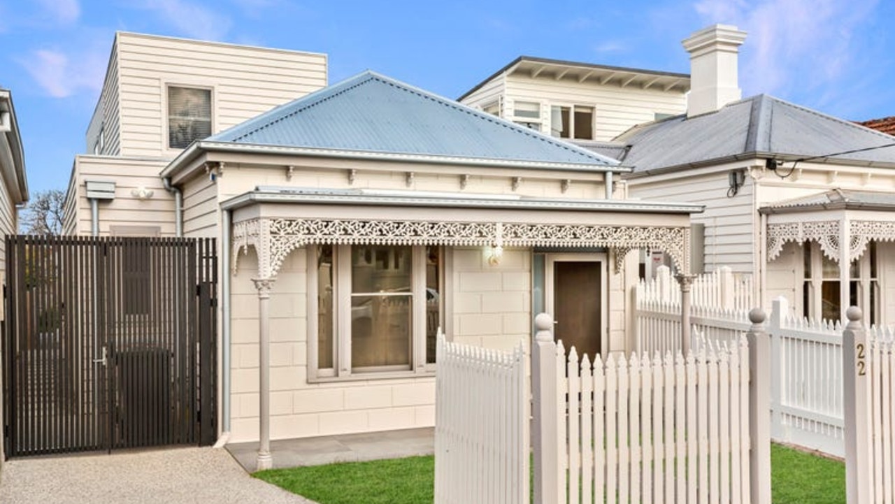 The cost to move into a bigger home could cost Melburnians more than $1m in many suburbs. 22 Gordon Grove, Malvern is up for sale for $2.3m-$2.5m.