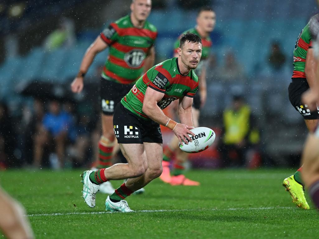 Just days after announcing his departure from South Sydney, Damien Cook showed how much they will miss him in 2025. Picture: NRL Imagery