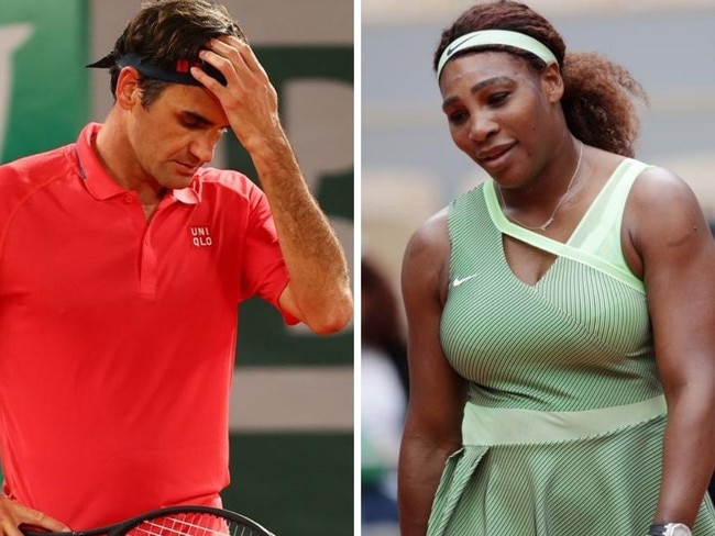 Would Serena Wiliams face more criticism if she followed Federer's lead?