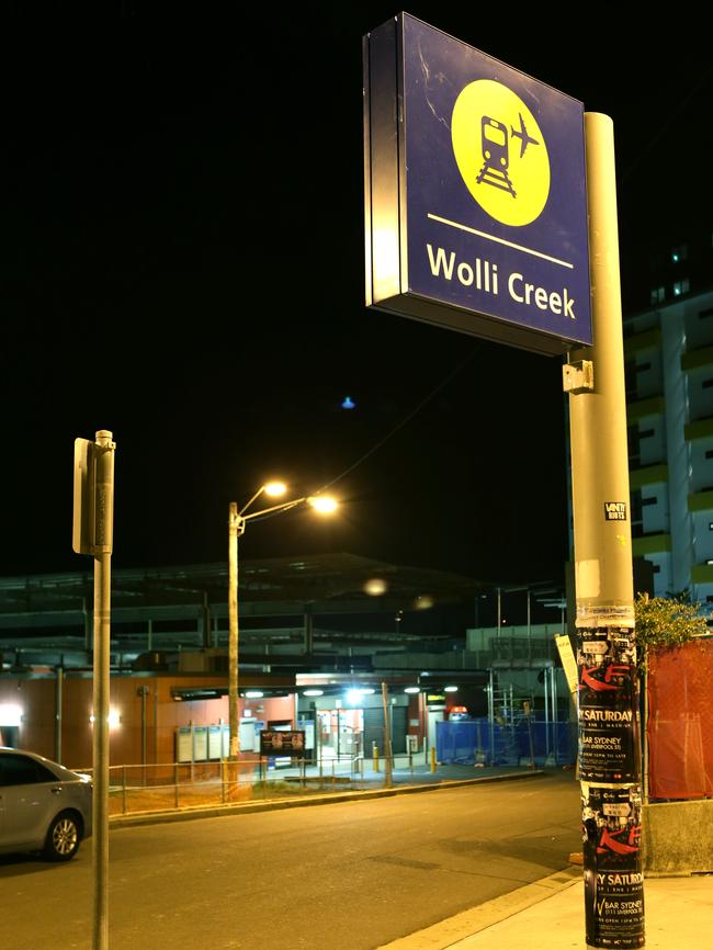 Wolli Creek station in Sydney’s south is nearing capacity. Picture: Bill Hearne