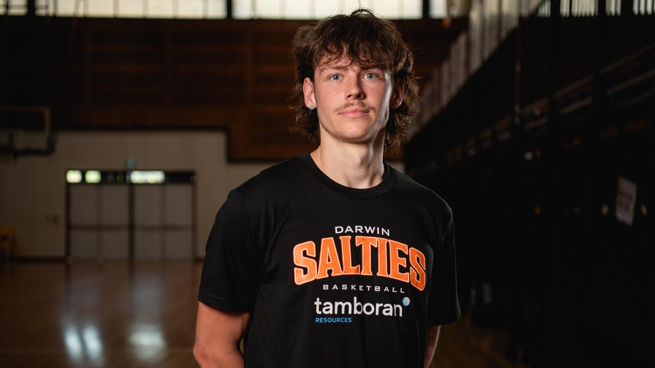 Kai Bloom ahead of the Darwin Salties 2024 NBL1 home match against Mackay. Picture: Pema Tamang Pakhrin