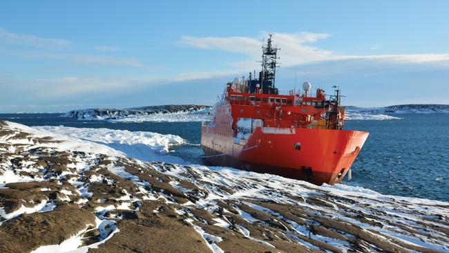 Maritime Union of Australia Assistant National Secretary Ian Bray said the boat could be ready before the next bushfire season. Picture: BRETT FREE/AUSTRALIAN ANTARCTIC DIVISION