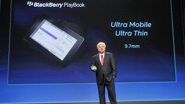 Playbook Is Blackberry Maker S Ipad Rival Au — Australia S Leading News Site