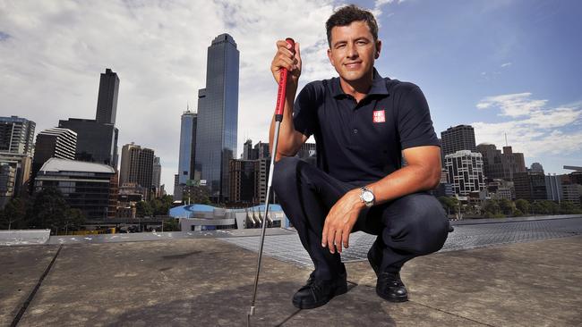 Uniqlo sponsors sport stars including golfer Adam Scott as part of its pitch for the hearts of shoppers in Australia. Picture: Nicki Connolly